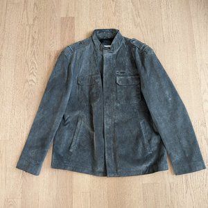 Calvin Klein Grey Suede Jacket